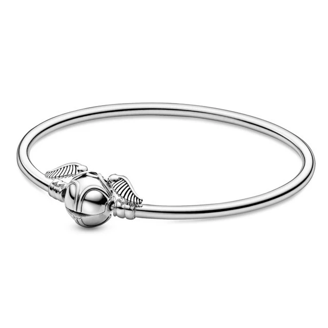 Charm Bracelet Original 925 Silver Plated Moments Harry Mickey Spider Love Heart Clasp Bead For Women DIY Jewelry