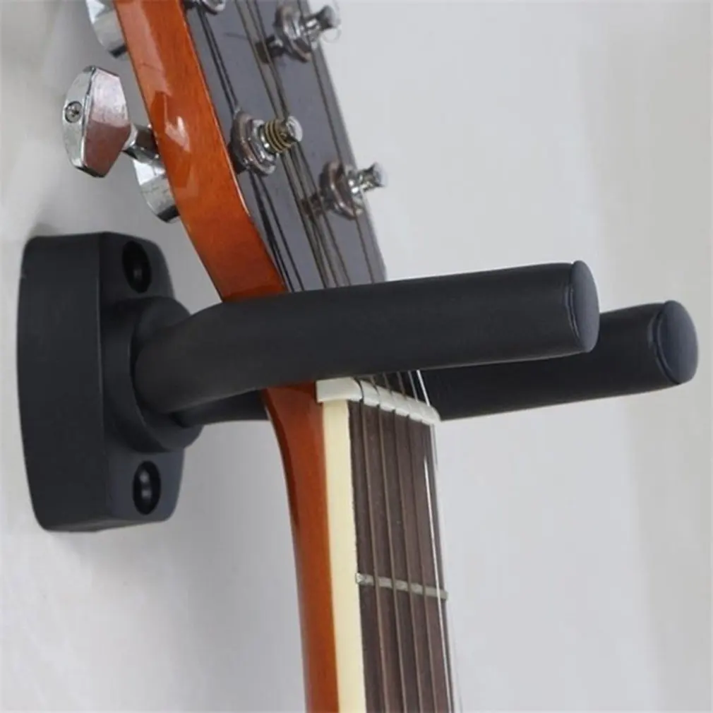 

HOT Guitar Hanger Hook Wall Mount Non-slip Holder Stand for Acoustic Guitar Ukulele Violin Bass Guitar Instrument Accessories