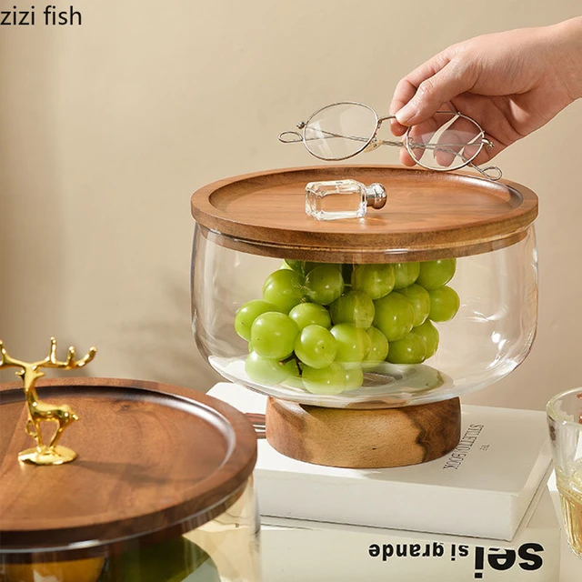 Fruit Dish And Glass