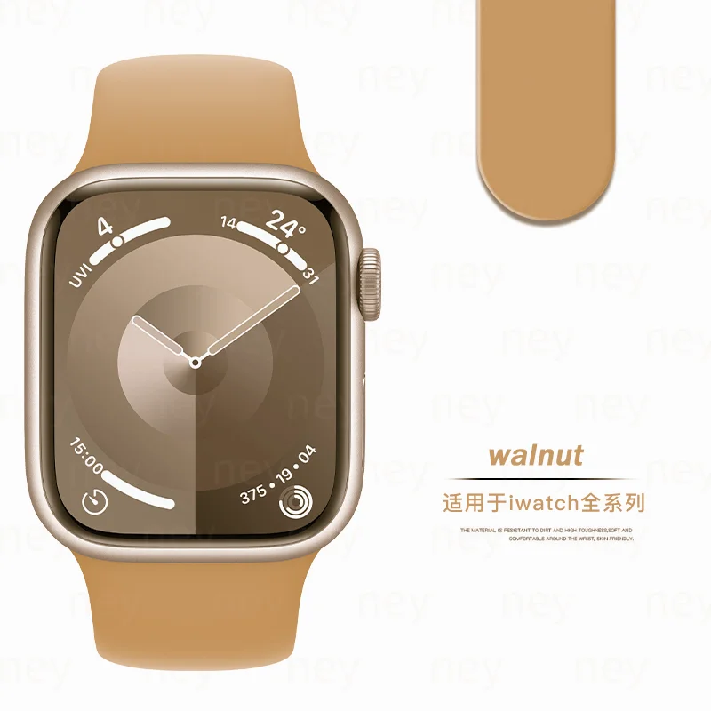 Premium Silicone Sport Band for Apple Watch - Durable & Comfortable Bracelet