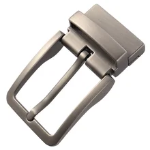 

Men's Reversible Metal Alloy Belt Buckle Replacements Pin Buckles Rectangle