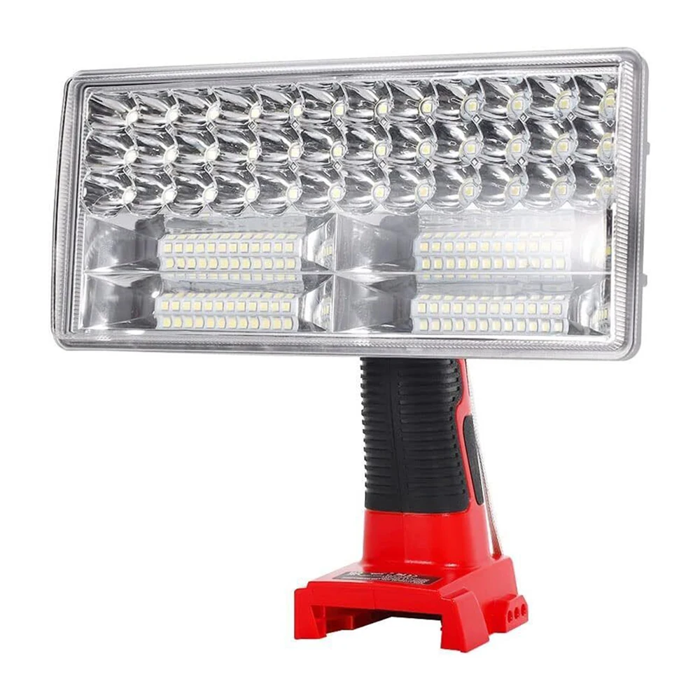 3/5/8 inch LED Lamp Work Light For Milwaukee 18V Li-ion Battery Electric Torch