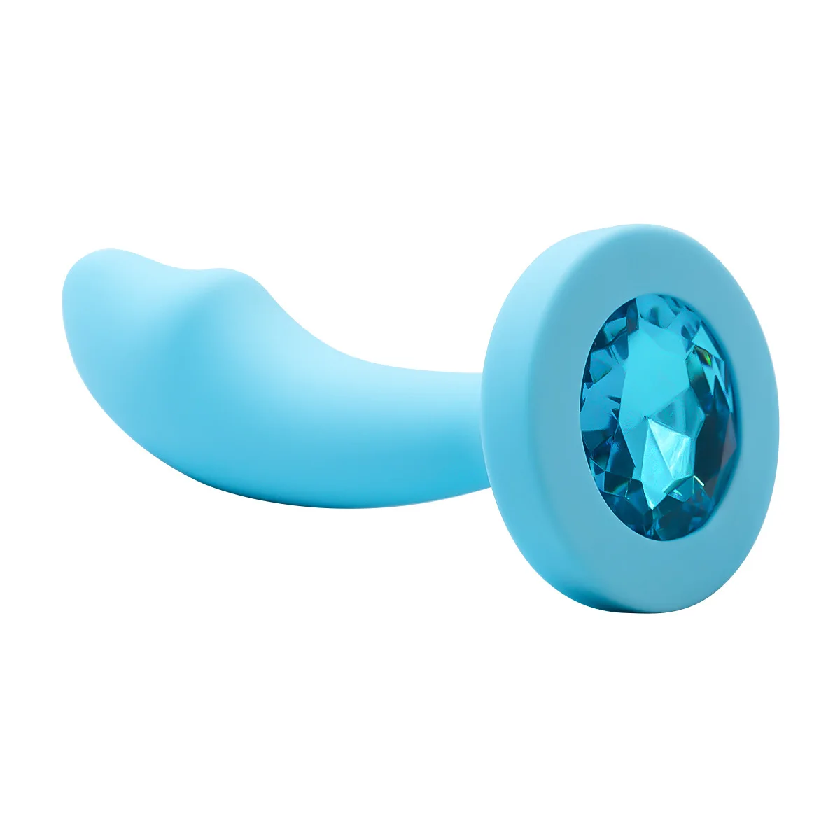 Silicone Anal Plug Diamond Realistic Butt Plug Anus Masturbation Stimulator G-Spot Massage Adult Sex Toys for Couples Women Men