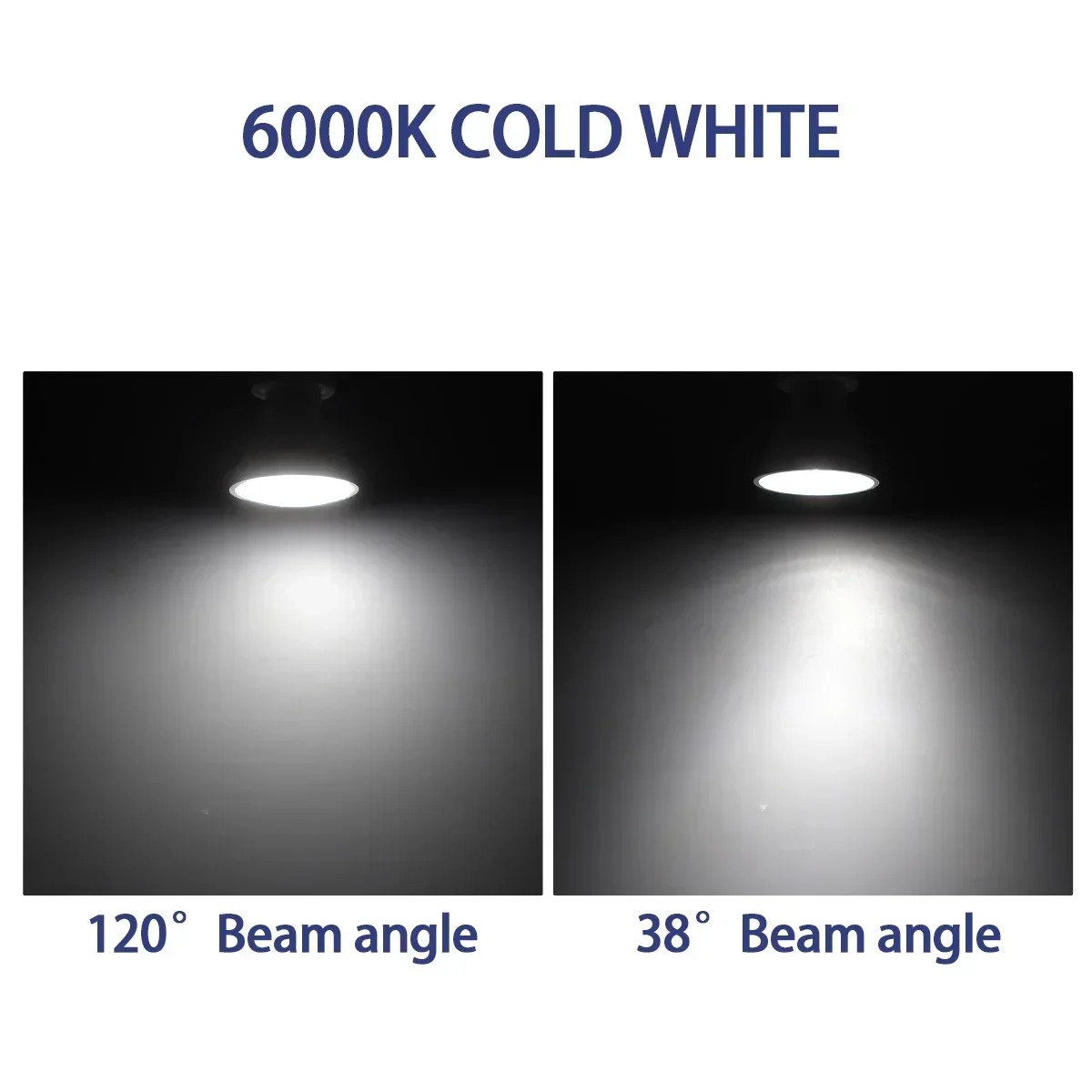 10팩 GU10 스포트라이트 램프 220V LED 전구 도매 9W 화이트 웜 3000K 6000K 가정 상업용 건물에 적합