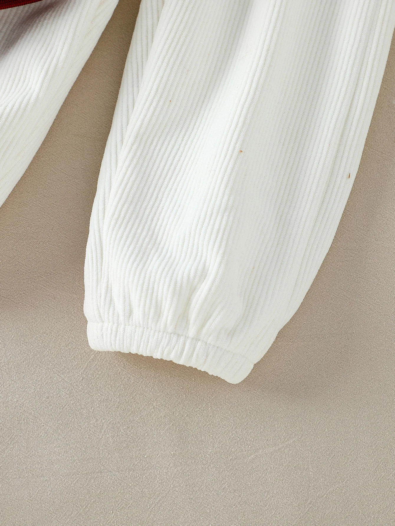 2Pcs 2025 New Baby Girls Clothes Plush Jacket Coat Infant Tops With Letter Winter Warm & Solid Pant Set For 1-3Y Casual Fashion 6