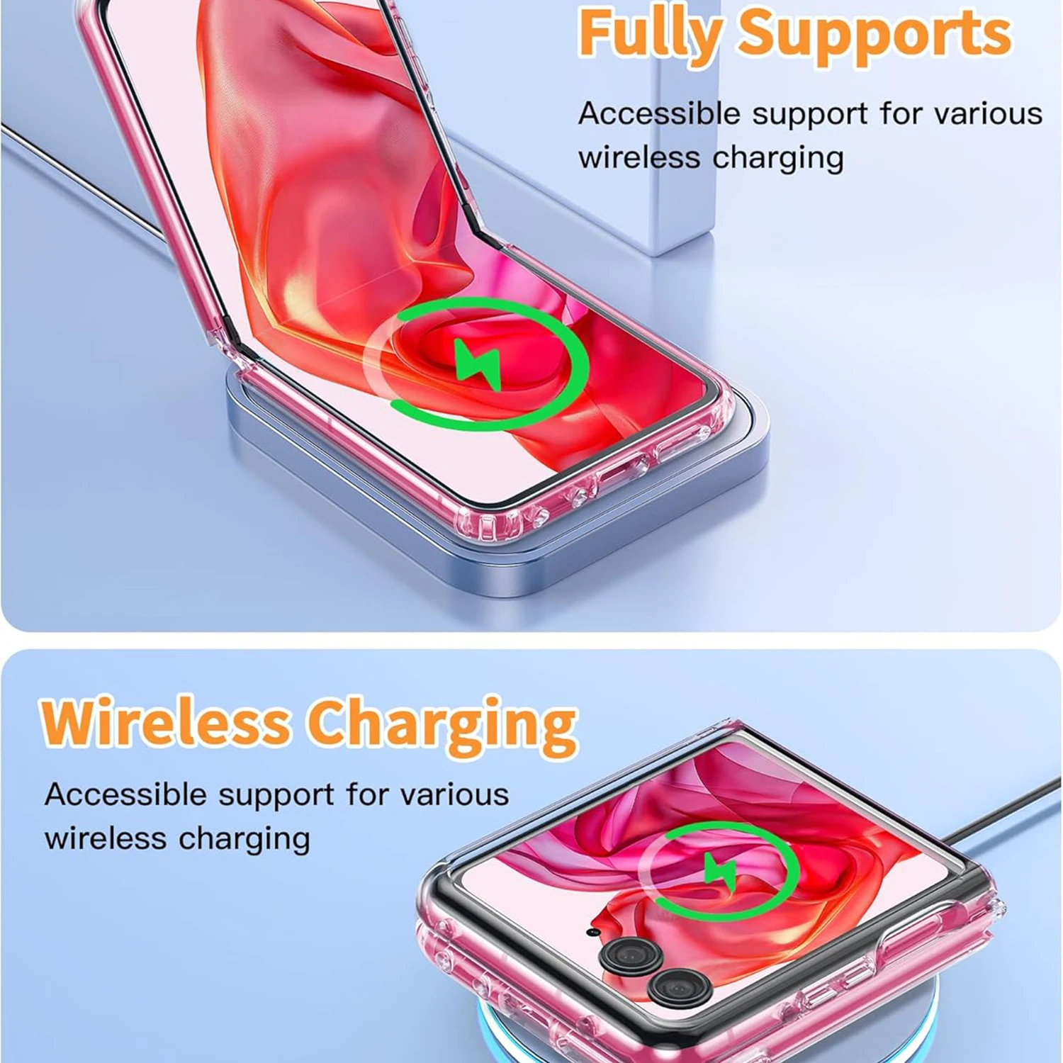 Slim Fit Transparent Shockproof Case with Soft Edges
