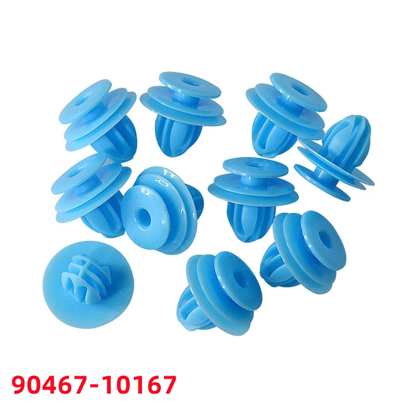 100Pcs Car Push Retainer Rivet Fastener Clip Automotive Plastic Rivet