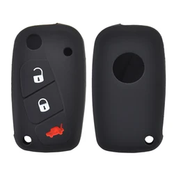 Silicone Key Fob Cover - Universal Fit (Black)