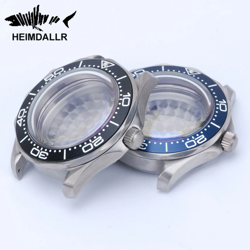 Heimdallr Accesorios de reloj para Omega Seamaster 007, caja de titanio  modificada para reloj de buceo, adecuado para movimiento NH35 Case NH36A| |  - AliExpress
