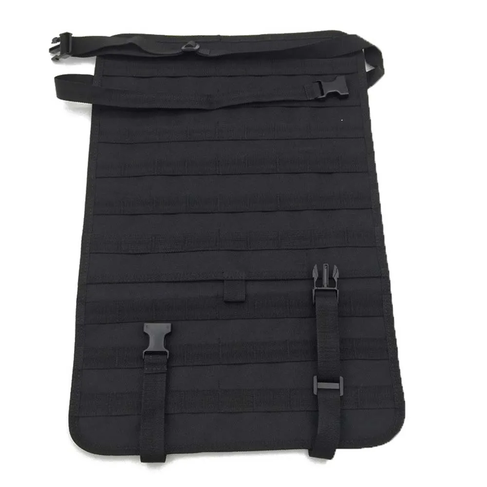 Tactical Car Back Seat Organizer Accessories Army Molle Pouch Storage Bag  Outdoor Self-driving Hunting Seat Cover Bag 6