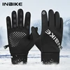 INBIKE Cycling Gloves Gel Padded Men's Winter Fleece Road Cycling Gloves Full Finger Touch Screen Fishing Outdoor Sports Gloves 1
