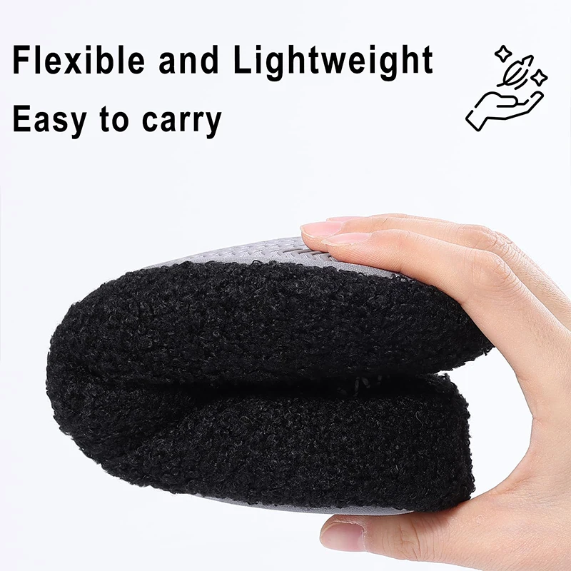 Women Memory Foam Slippers with Soft Rubber Sole
