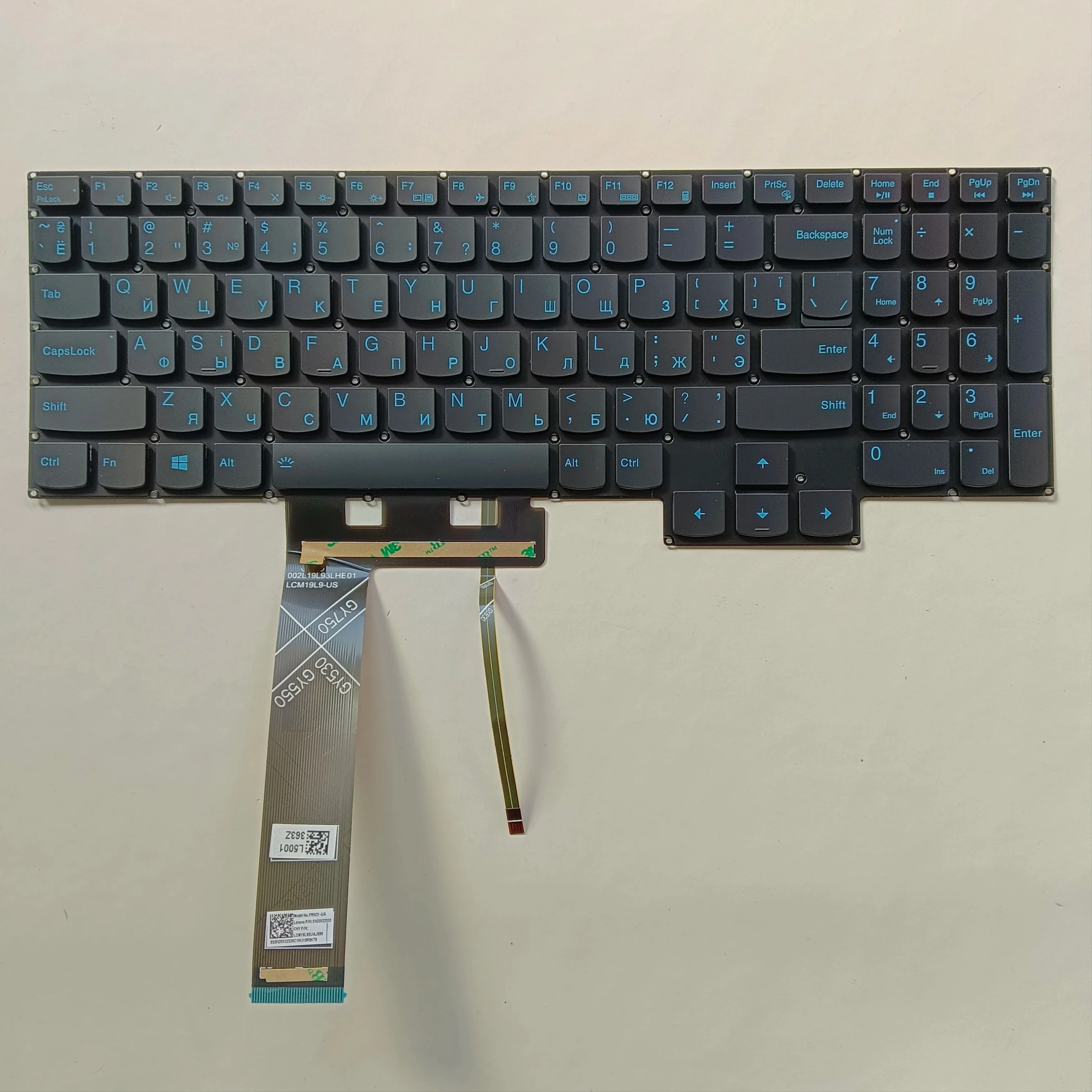 Подсветка клавиатуры XIN-Ru-US для ноутбука Lenovo IdeaPad Gaming 3-15IMH05 3 15ARH05 15ACH GY530 GY550 GY570 R7000 Y7000 2020