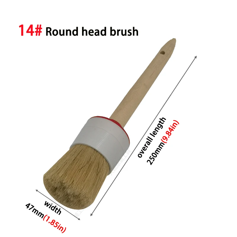 Round Head Paint Brush 4