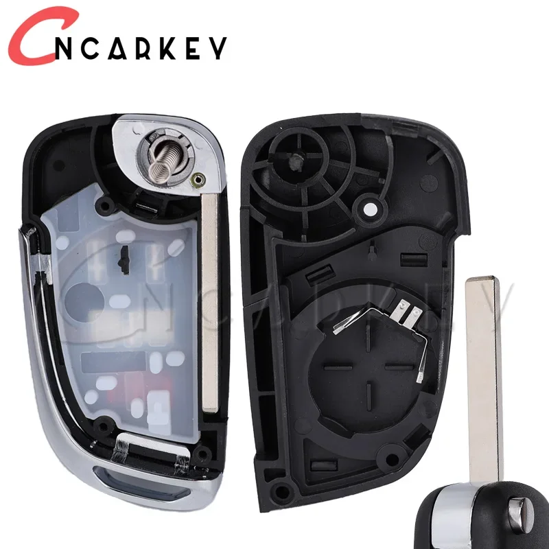 Folding Remote Car Key Shell 2345buttons For Chevrolet Cruze Epica Lova Camaro Opel Vauxhall Insignia Astra Mokka Buick Modified
