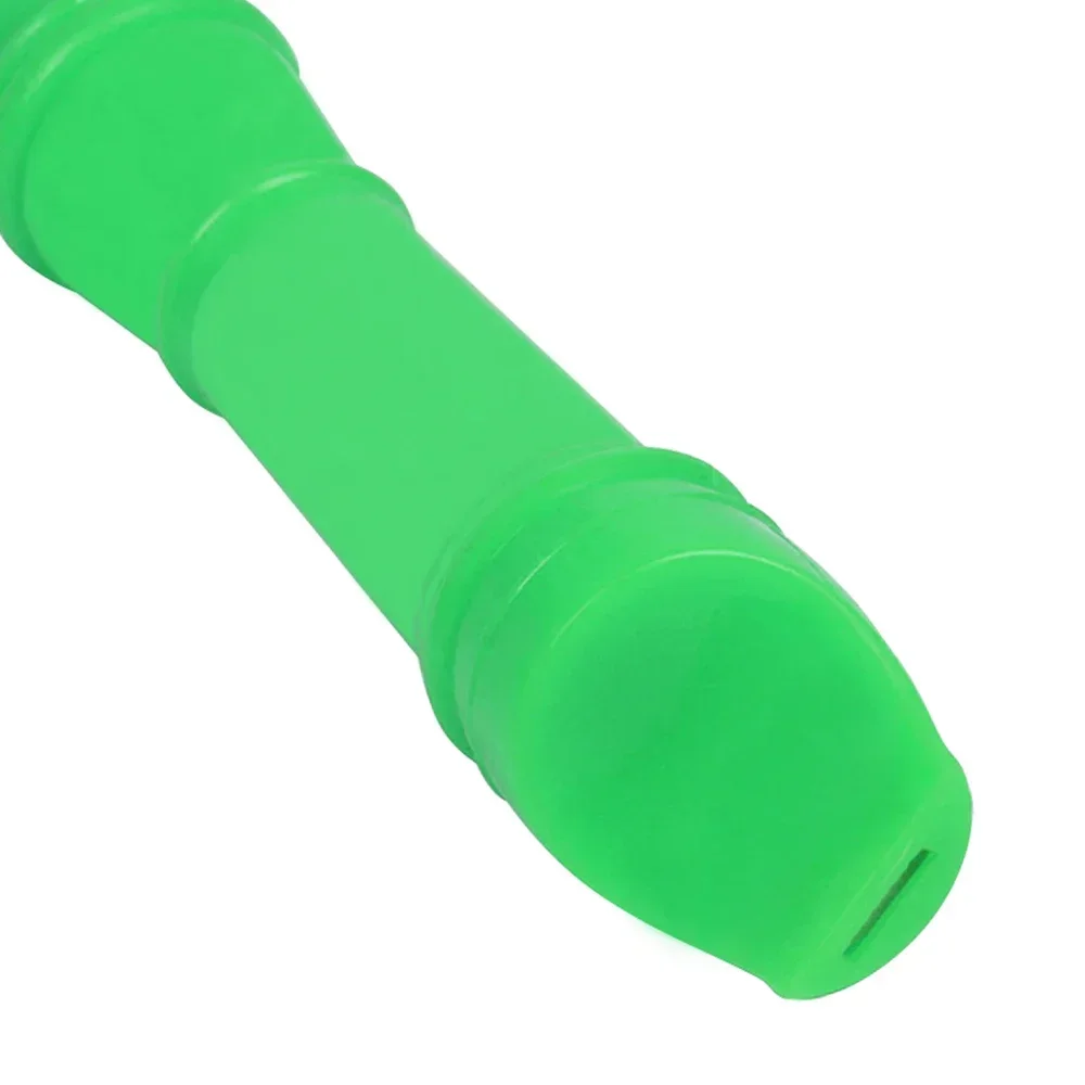8 Holes Plastic Flute Colorful Recorder Woodwind Instrument For Beginner Musical Educational Children Toys With Cleaning Stick