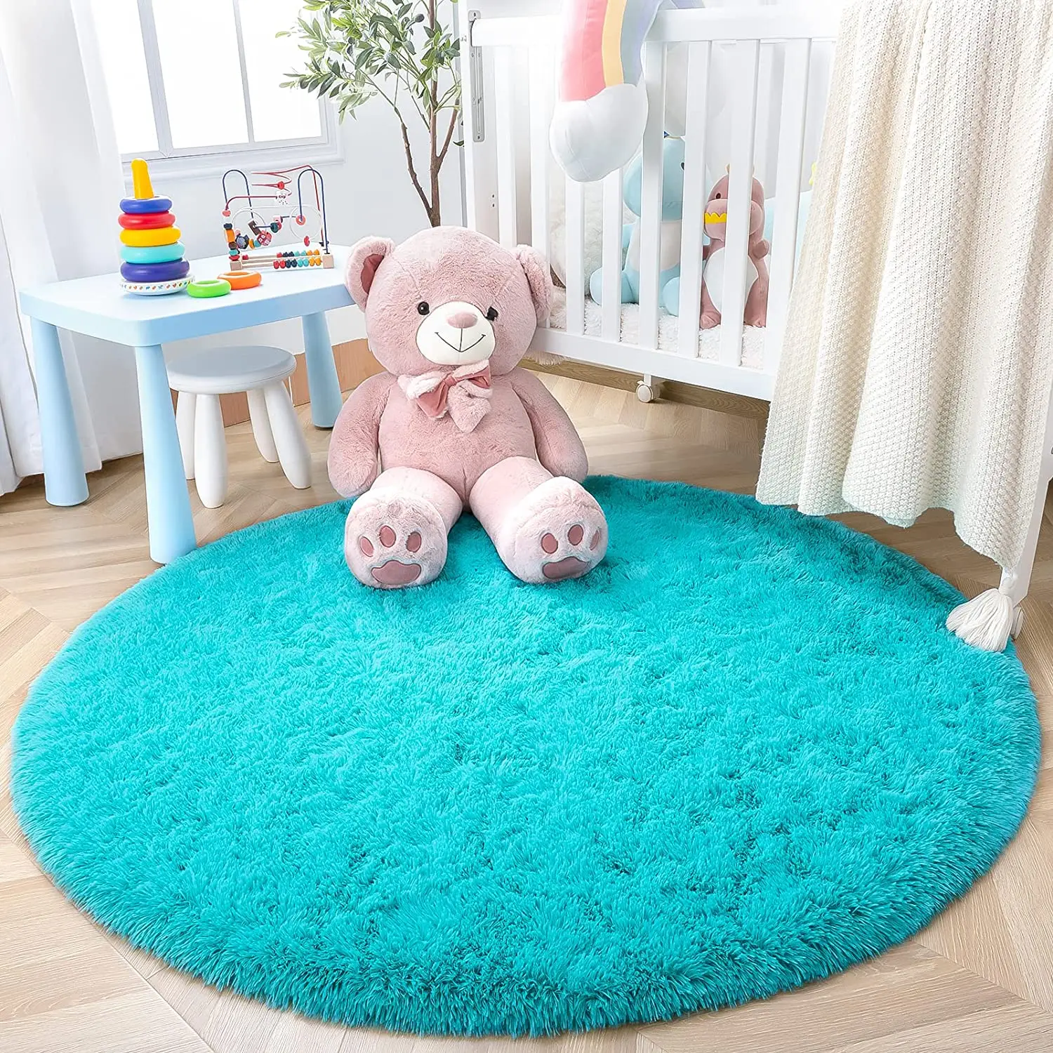 https://ae01.alicdn.com/kf/S8ba919e2cb914eb987ac321e0bac0536U/Round-Fluffy-Soft-Area-Rugs-for-Kids-Room-Princess-Castle-Plush-Shaggy-Carpet-Cute-Circle-Nursery.jpg