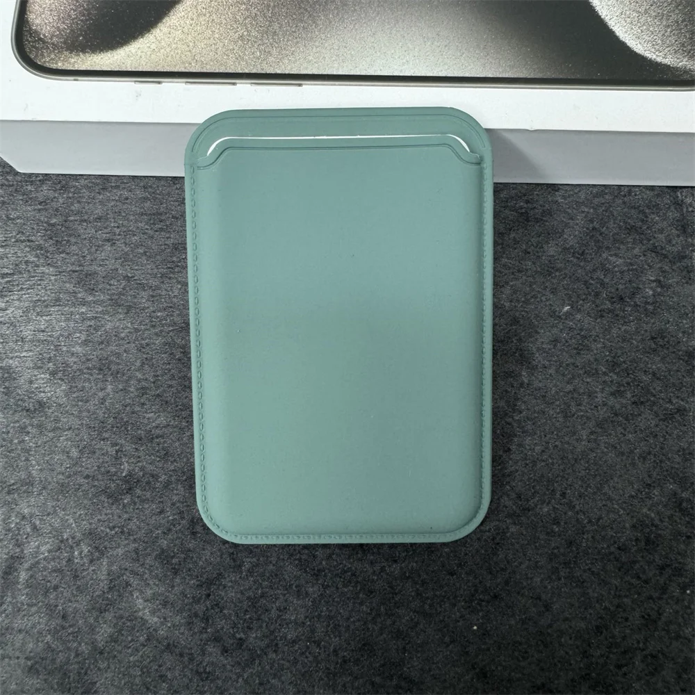 Magnetic Silicone Wallet Case with Card Slot and Phone Bag Cover