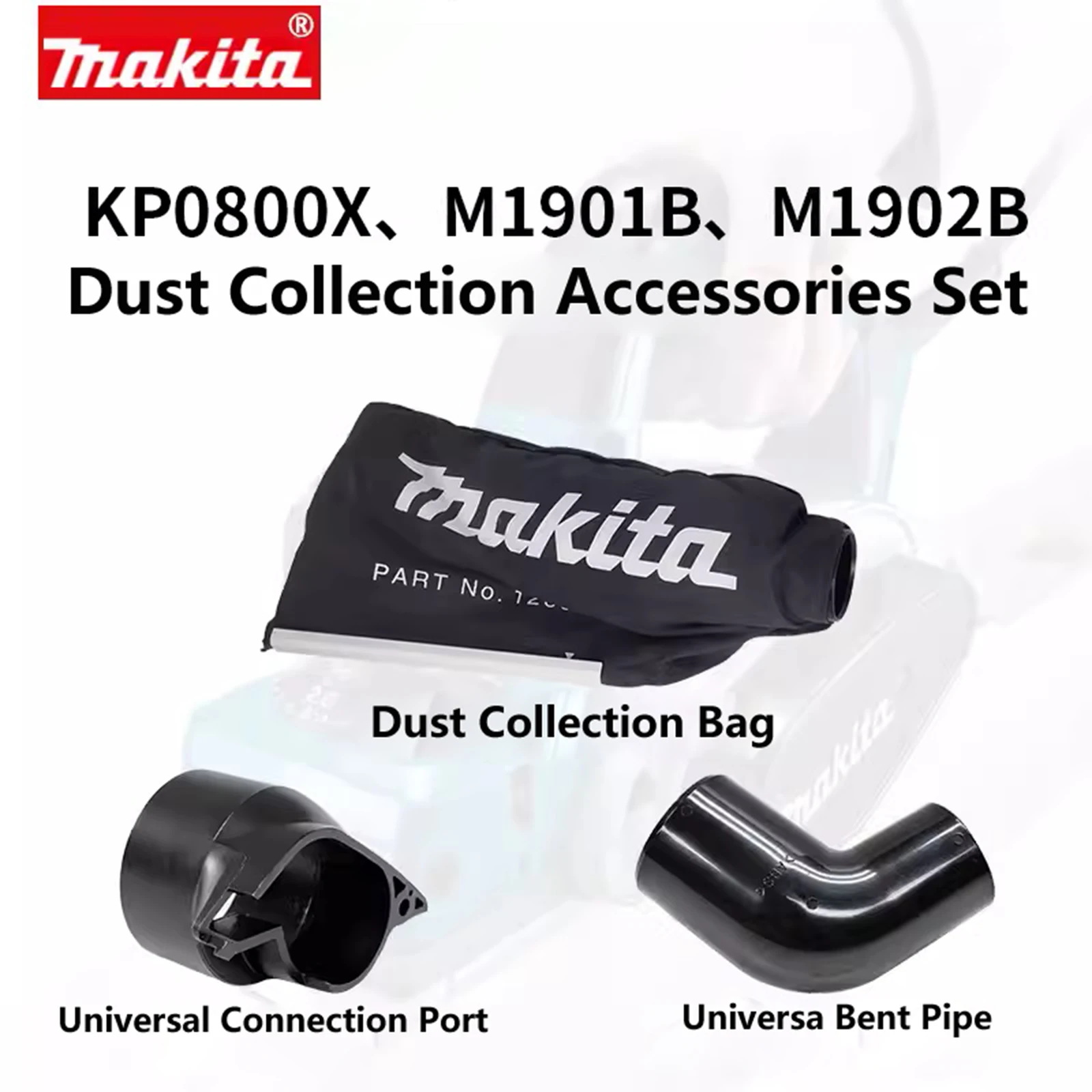 Dust Collector Makita Track Saw Bag New Universal Connection Port