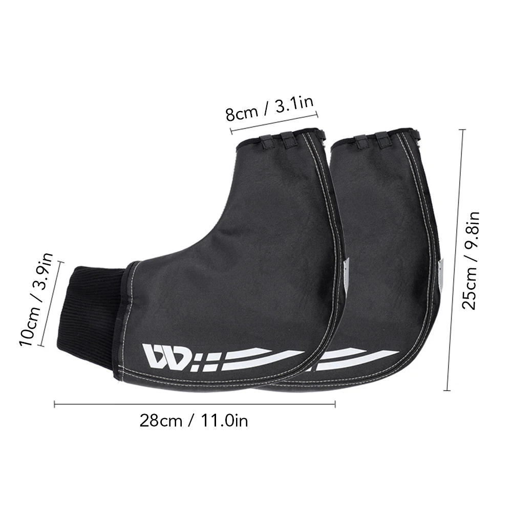 Bicycle Handlebar Warm Gloves Windproof Motorcycle Mittens Cold Weather Hand Warmers for MTB Commuter Water Resistant Bar Gloves 2