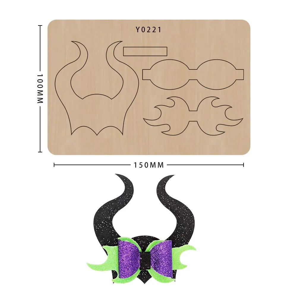 

Bow Wood Cutting Die Mold, DIY Bowknot Scrapbook Decoration, Knife Mould, Suitable for Big Shot Machines