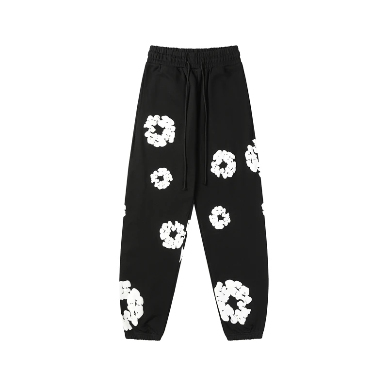 Men Women Causal Print Drawstring High Waist Baggy Joggers Sweatpants With Pockets Tops Men Women pants 6