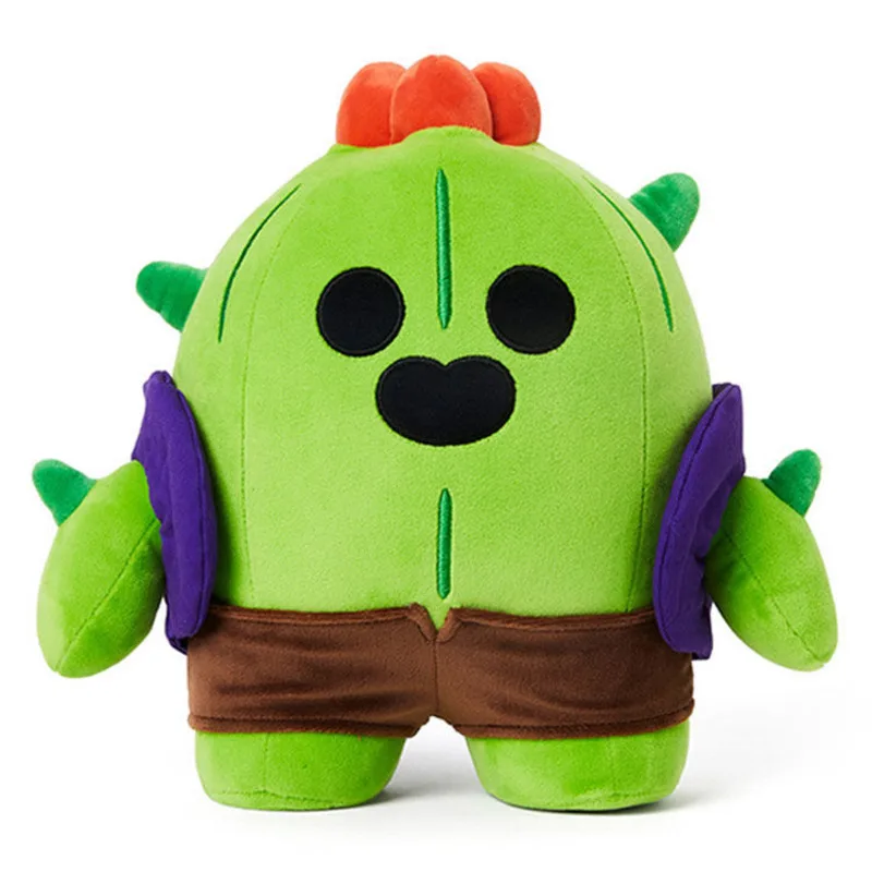 

COC Cartoon Supercell Leon Spike Plush Toy Cotton Pillow Dolls Game Characters Game Peripherals Gift for Children Clash of Clans