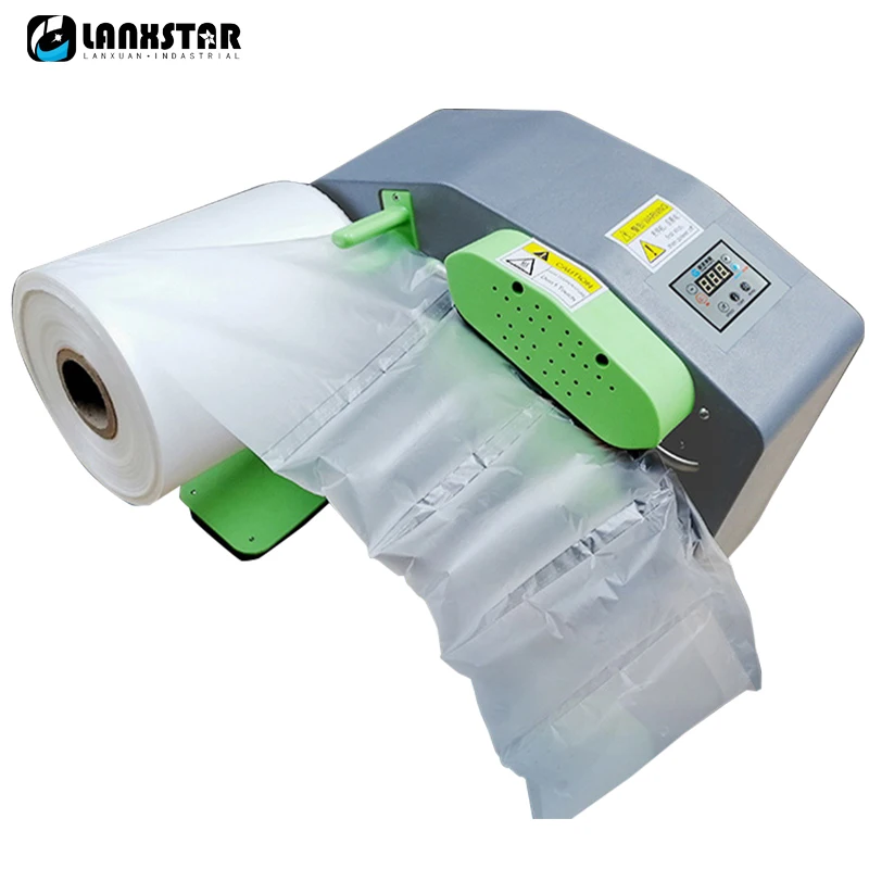 110V/220V Air Cushion Machine Inflator Air Column Bag Automatic Filling Pillow Bag Bubble Machine Bubble Film