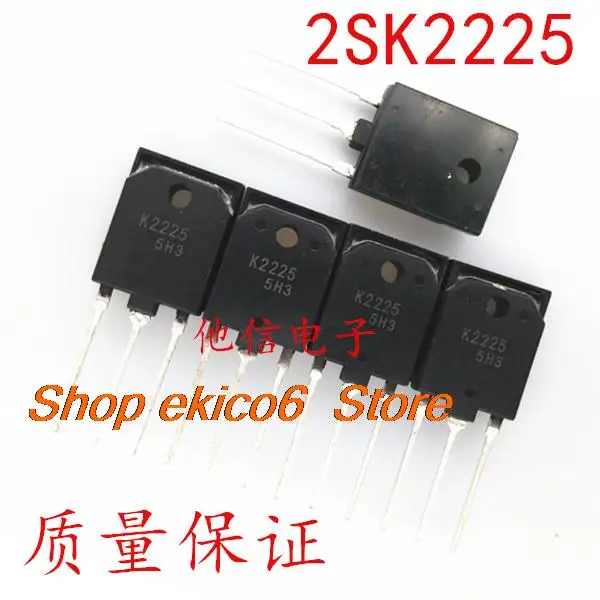 

5pieces Original stock 2SK2225 K2225 1500V/2A TO-3P MOS