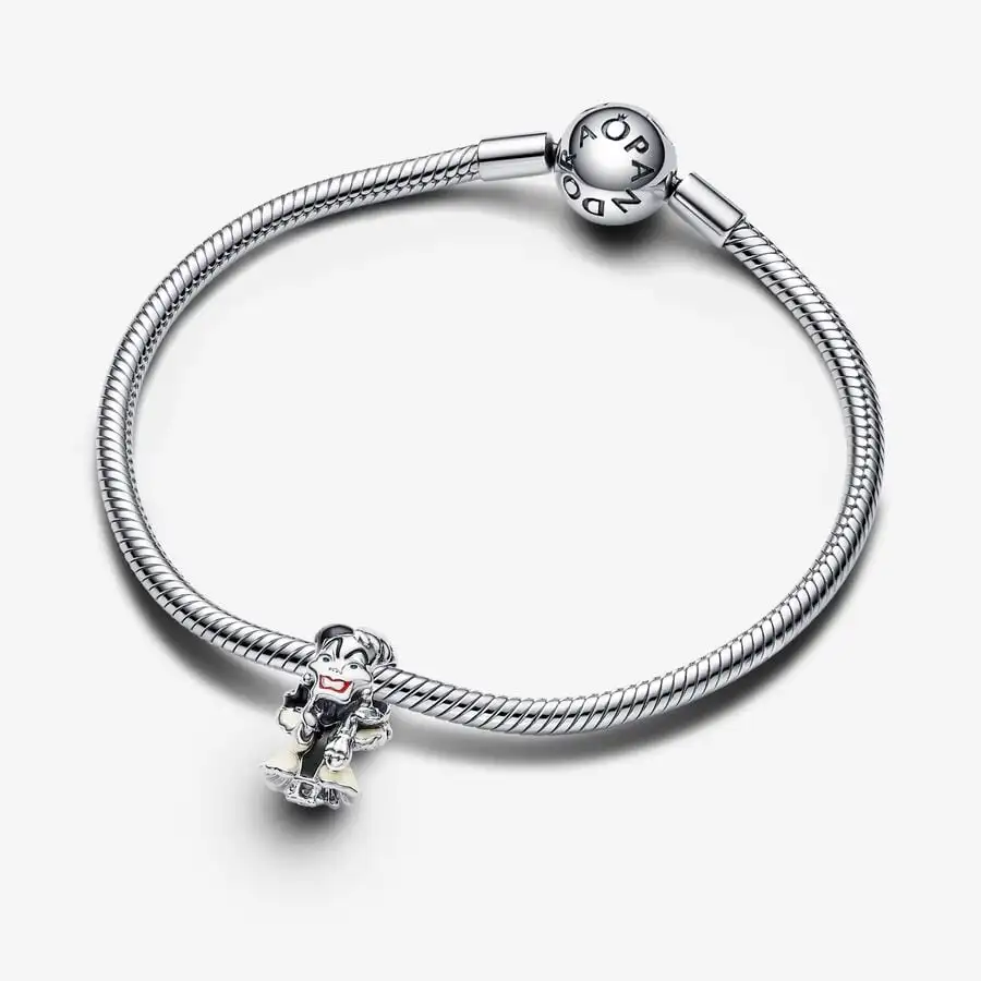 Sterling silver beads 925 Wolverine Suitable for snake chain bracelet DIY Exquisite Couple pendant necklace Jewelry