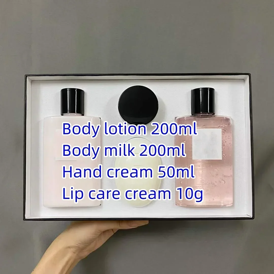 

2024 Body lotion 200ml body milk 200ml egg hand cream 50ml, lip care cream10g