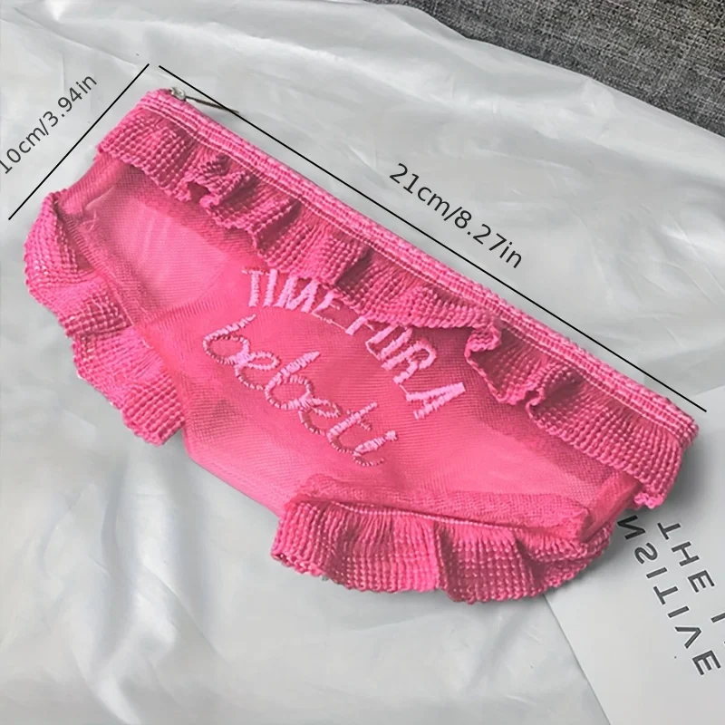 1PC New Sexy Lace Panties Makeup Bag for Cute Girls and Adorable Makeup Bag for Cute Storage 2