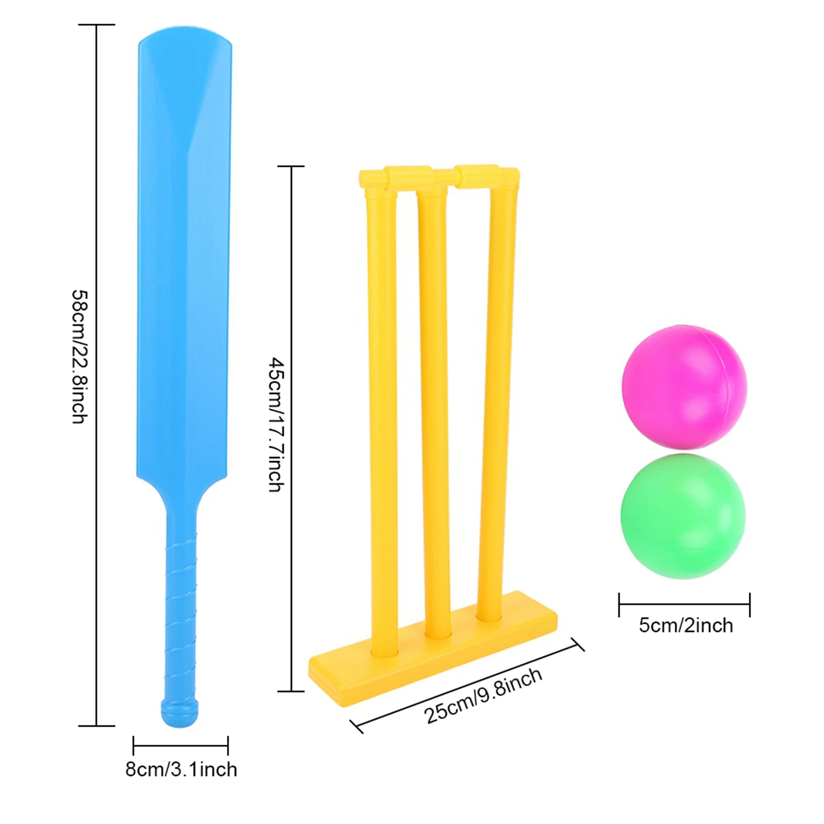 Children Cricket Set Children Cricket Set Gift Sports Interactive Board Game Cricket Play Toys Cricket Sports Cricket Board Game