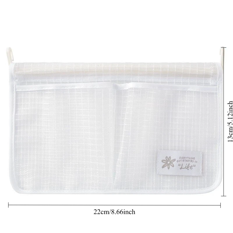 1PC Refrigerator Classification Storage Bag Double Compartment Sauce Bag Storage Bag Refrigerator Mesh Bag Storage Hanging Bag