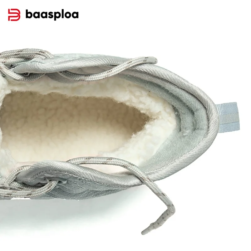 Baasploa الشتاء النساء أحذية رياضية أفخم حذاء الثل...