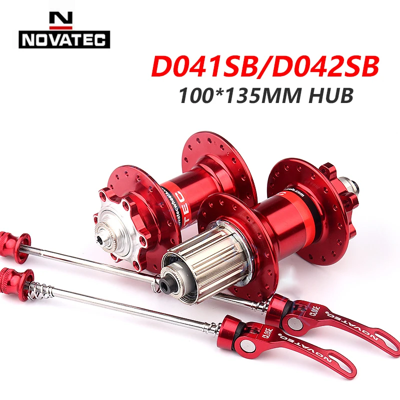 Novatec Mtb Disc Brake Hub D041sb D042sb Front Rear Wheels Bicycle