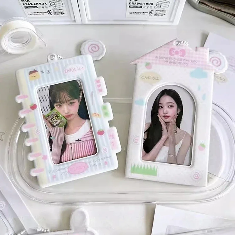 Kpop Idol Photocard Holder - Camera Design Photo Storage Case & Protection Cover