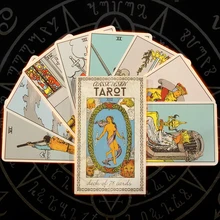 

2022 New Arrive Creative Novel Tarot Interactive Desktop Oracle Card English Version Table Game Entertainment Board Game