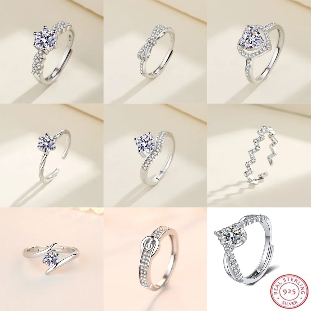 Bague En Argent Sterling 925 - Taille 55 - Neuf Sans Emballage - Simple Et Classique