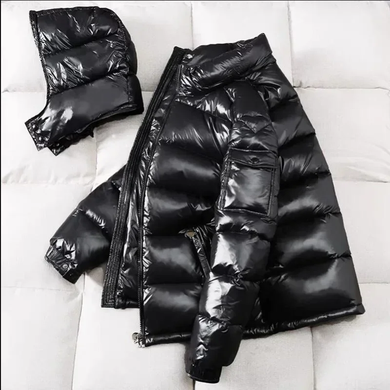 Mens Outdoor Windproof Parkas Down Jackets Winter