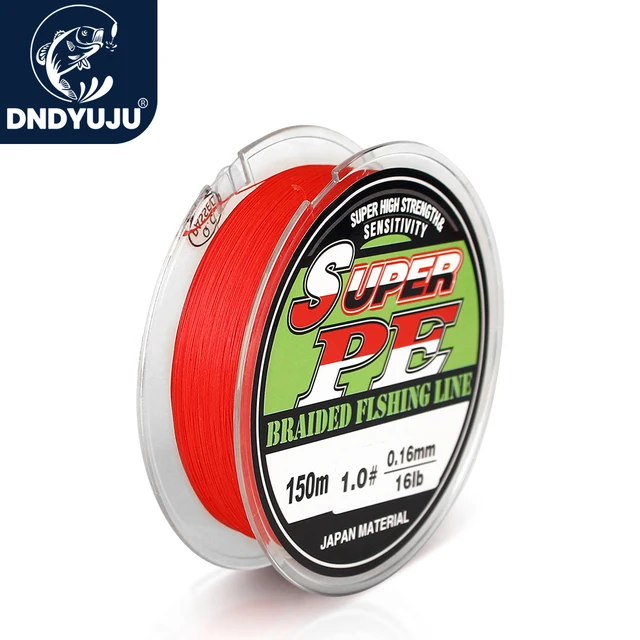 DNDYUJU 150M PE Fishing Line 8 Strands Braided Fishing Line 12LB-40LB Extra  Strong Multifilament Lines