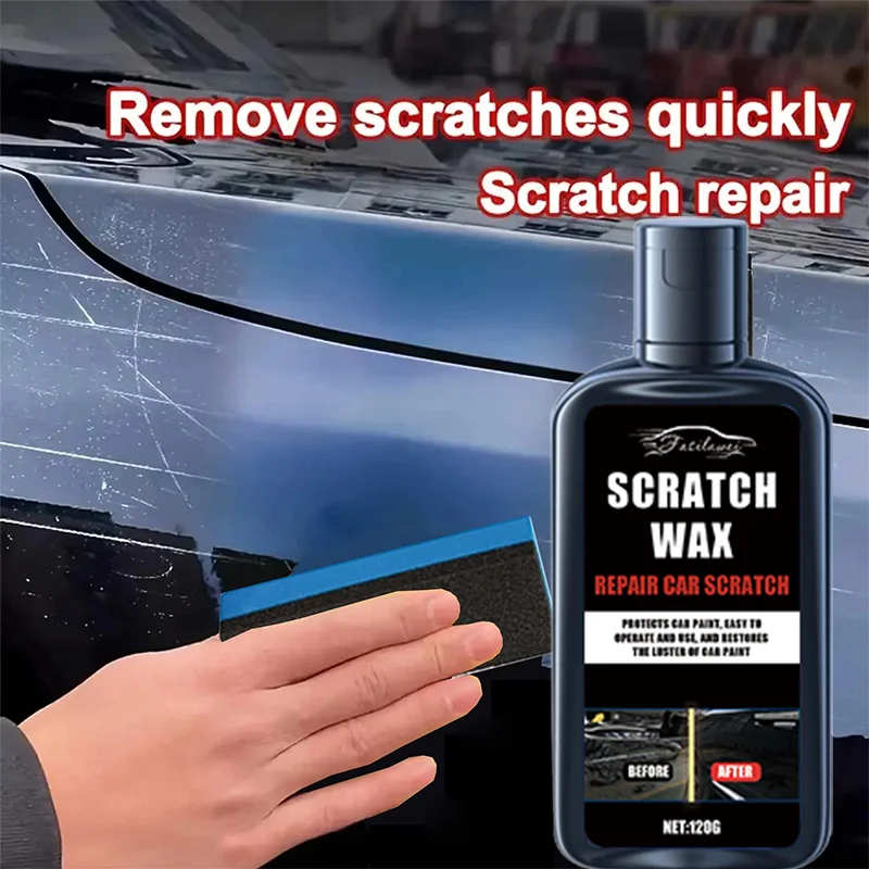 120ML Scratch Repair Wax Quick scratch removal cars multi-functional polishing protection wax minor scratch repa