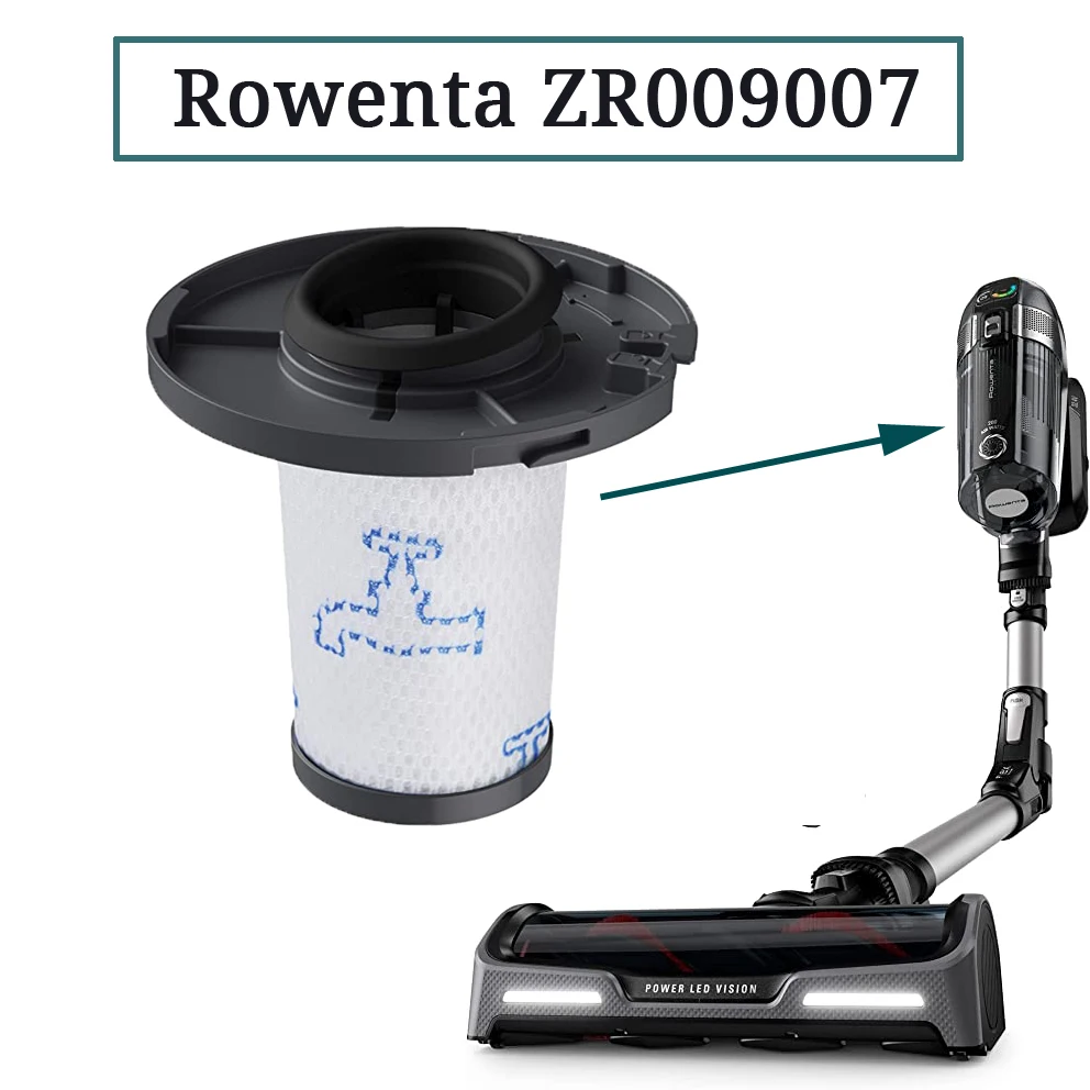 Washable Filter For Rowenta X-Force Flex 8.60 X-Pert 6.60 Cordless Vacuum  Cleaner Attachment Replacement Spare Part - AliExpress