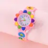 Children's colorful sunflower cartoon watch 4