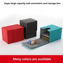 

Pokémon Game Card Box Card Box Card Box Collection Box/Business Card Organizer Box Advanced Magnetic Vertical Insert Storage Box