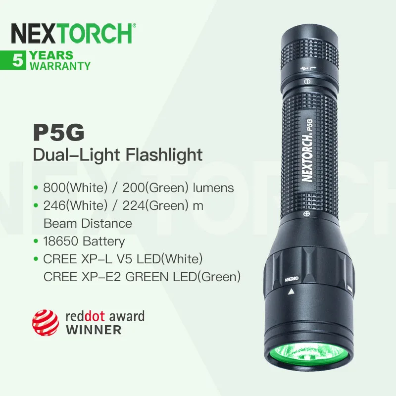 Lampe longue portée Nextorch P82 - Randonnée