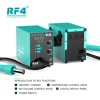 RF4Hot Air Gun RF-H5 800W BGA Rework Solder Station Soldering Heat Air Gun Station 220V / 110V For SMD SMT Welding Repair 3