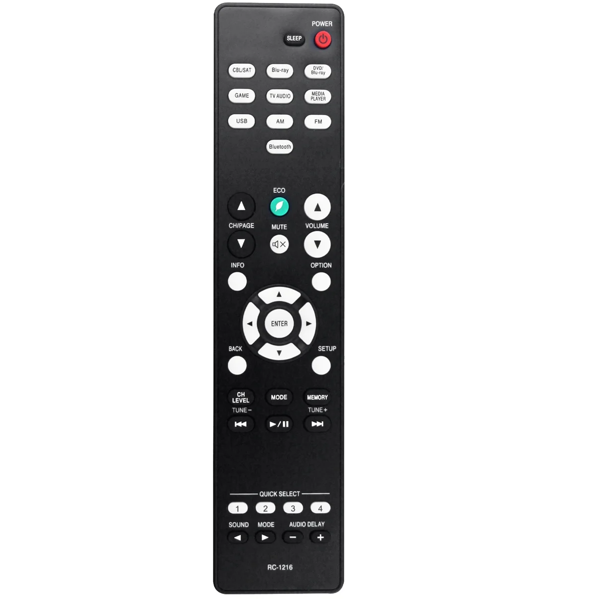 

RC-1216 Replace Remote Control for Denon AV Surround Receiver AVR-S530BT AVRS530BT AVR-S540BT AVRS540BT AVR-X550BT