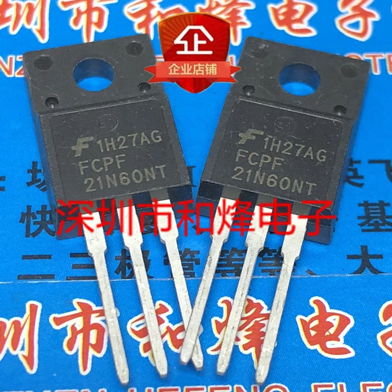 

FCPF21N60NT New and original TO-220F 600V 21A Electronic components Integrated circuit IC chips to220