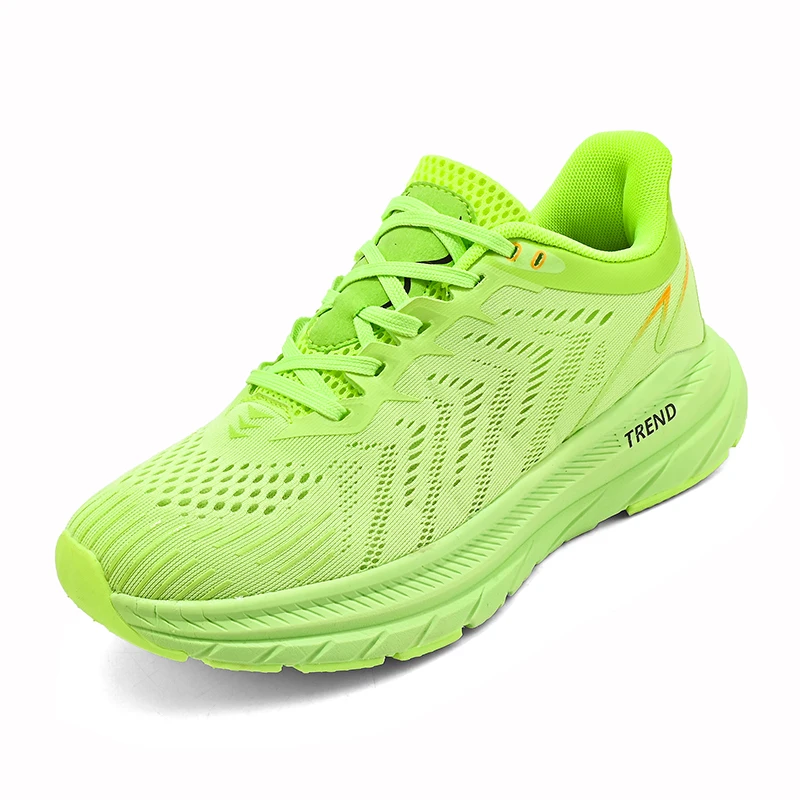 2023FluorescentGreenRunningShoesforMenUnisexSneakersforWomenOutdoorJoggingSports